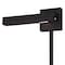 Dweled Flip LED Left Swing Arm 3000K in Black BL-102 - alternate 1